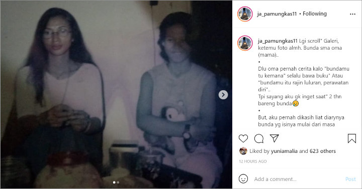Potret Almarhum Ibu Jane Abel Dinilai Mirip Istri Sah Bambang Pamungkas