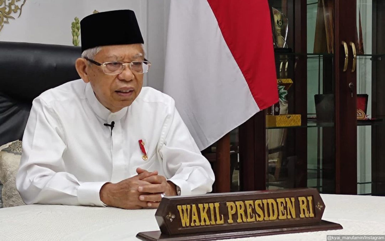 Ma'ruf Amin Tanggapi Perusakan Masjid Ahmadiyah Sintang, Minta Masyarakat Tak Main Hakim Sendiri