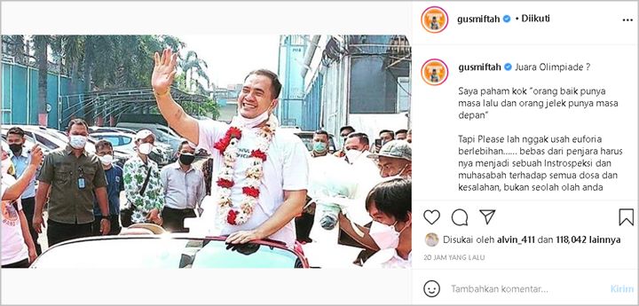 Tegas Ingatkan Saiful Jamil Pelaku Bukan Korban, Gus Miftah Beri Saran Agar Bersikap Begini
