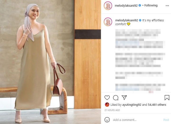 Melody eks JKT48 Bikin Kaget Sempat Dikira Kenakan Pakaian Seksi, Ini Pemicunya