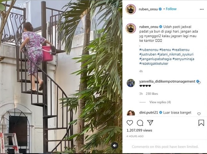 Usai Tuai Pujian Karena Cuci dan Jemur Baju Sendiri, Kini Sarwendah Disebut Sebagai Sosok Inspiratif