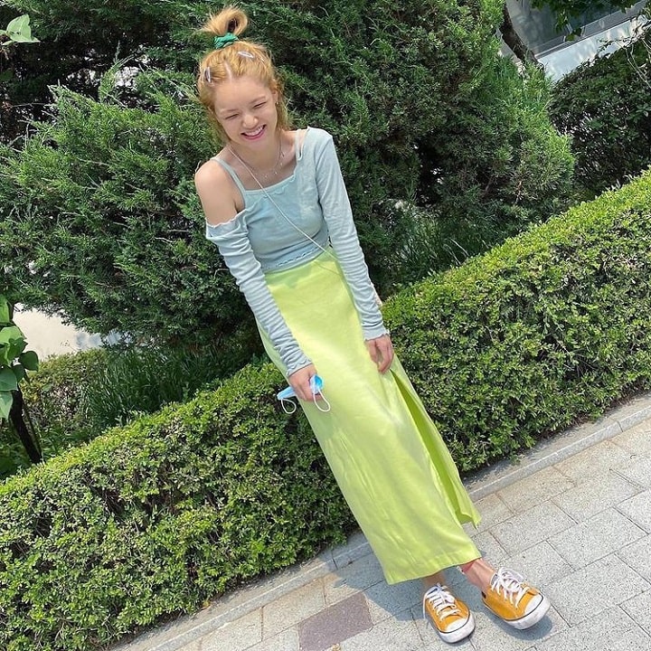 ceria dengan OOTD <i>chic colorful</i>