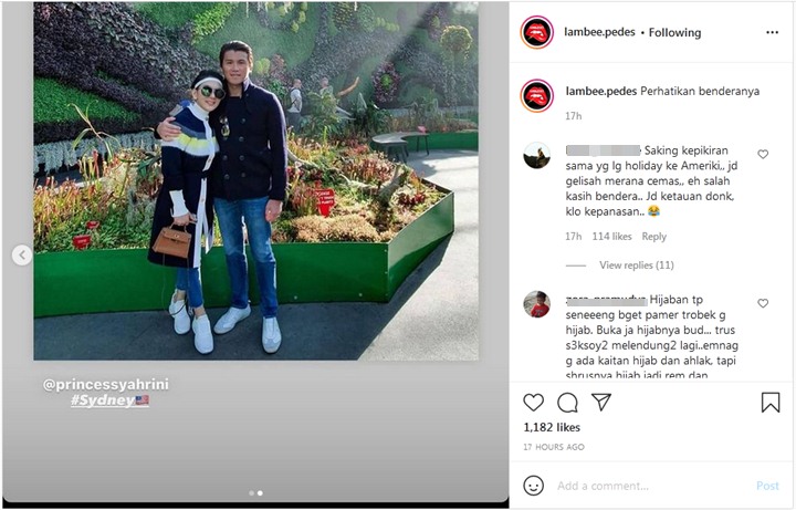 Syahrini Malah Dihujat Karena 2 Hal Ini Saat Kenang Foto Liburan di Sydney Bareng Suami