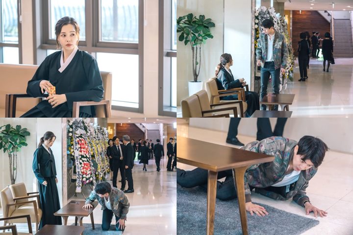 Tingkah Honey Lee di Pemakaman \'One the Woman\' Bikin Lee Sang Yoon Syok Berat, Kenapa?