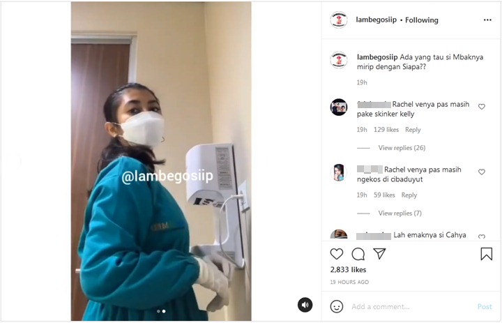 Viral Wanita Dipuji \'Kembaran\' Rachel Vennya, Disebut Mirip Saat Masih Muda Dulu