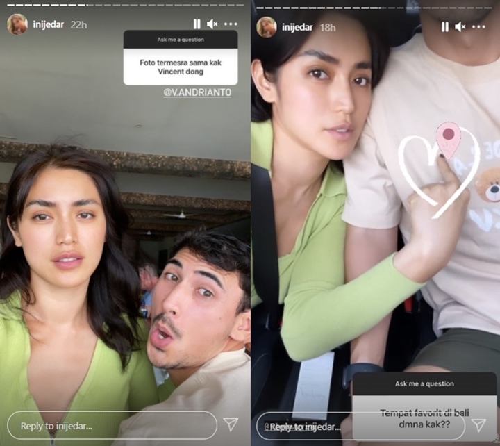 Foto Termesra Jessica Iskandar dan Vincent Verhaag