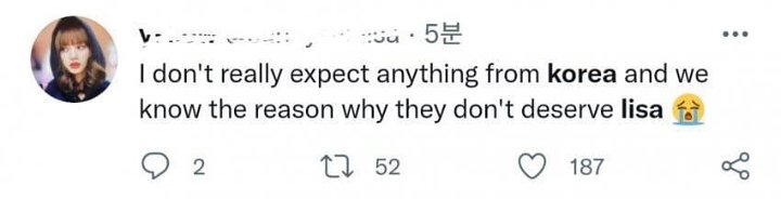 Netizen Korea Gerah Baca Komentar Nyinyir Fans Lisa BLACKPINK dari Asia Tenggara
