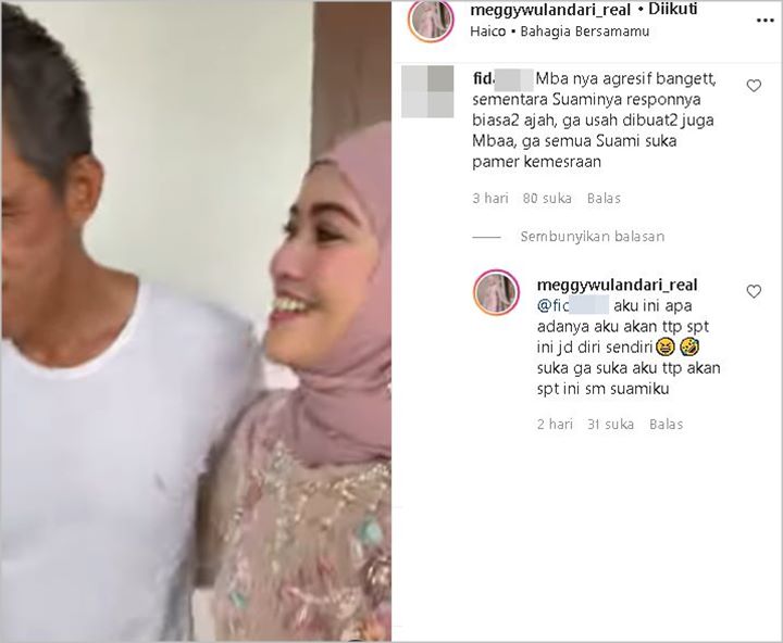 Sikap ke Suami Disebut Dibuat-buat Hingga Dicibir Agresif, Meggy Wulandari Respons Tegas