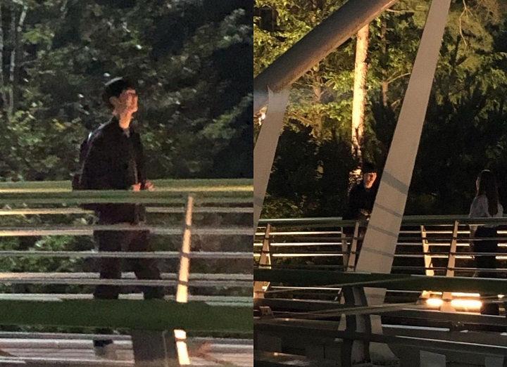 Song Kang dan Park Min Young Syuting \'Cruel Story of Office Romance\' di Tempat Remang-Remang