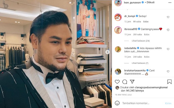 Ivan Gunawan Tampil Bak Pengantin Saat Fitting Baju, Iis Dahlia: Ada Apa Nih?