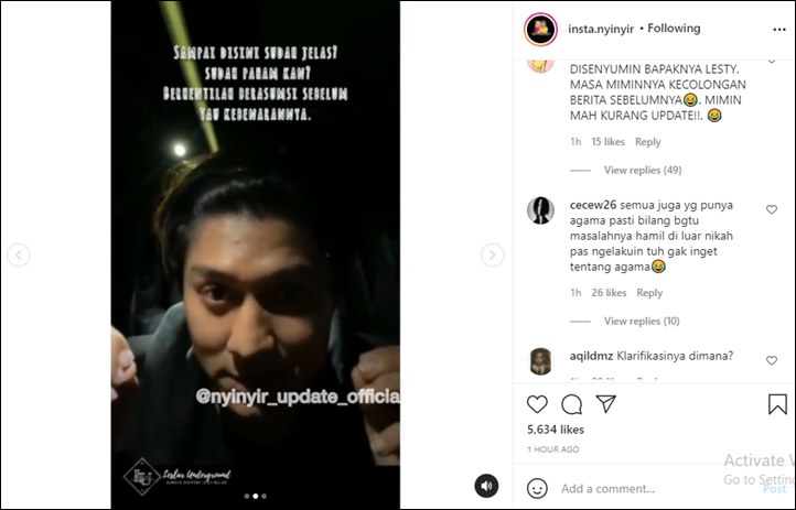 Klarifikasi Rizky Billar Soal Lesty Kejora Hamil Duluan Dinilai Janggal, Netter Makin Nyinyir