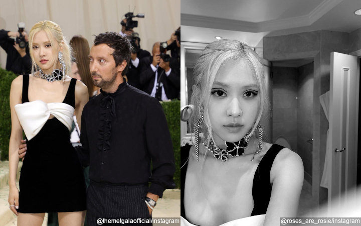 Netizen Komentari Riasan Mata Rose BLACKPINK di Met Gala, Ada yang Sebut Aneh