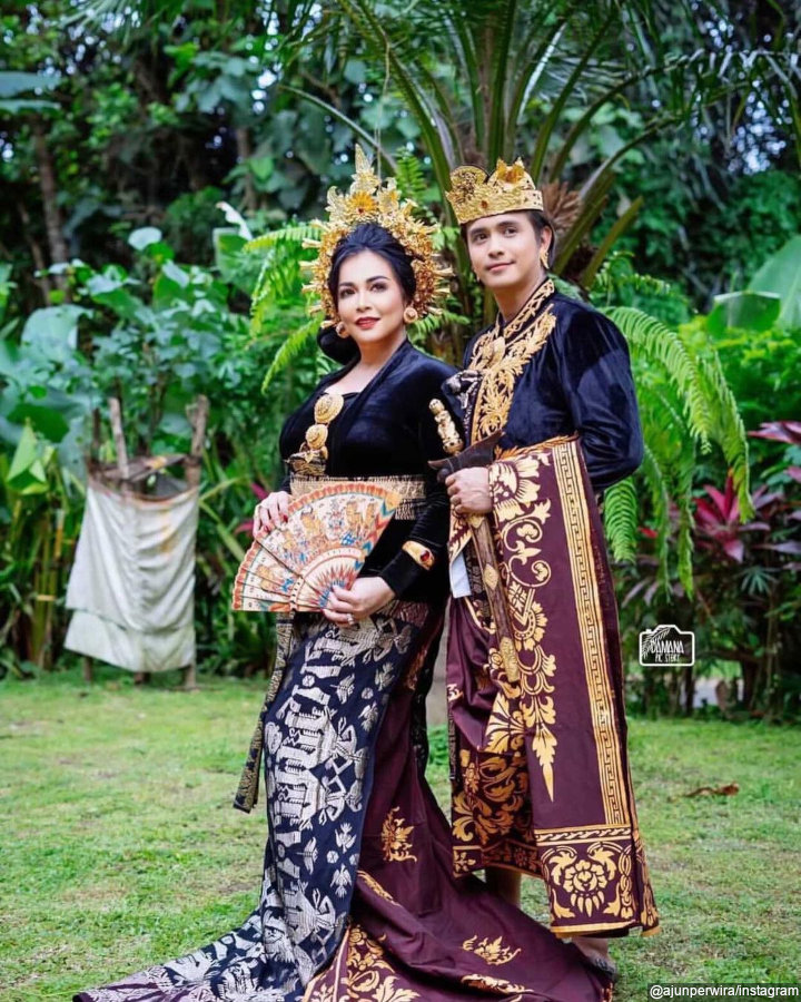 Pemotretan dengan tema tradisional 