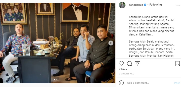 Pablo Benua Dikunjungi Ayah Taqy Malik, Bicarakan Orang Zalim Sindir Sunan Kalijaga?