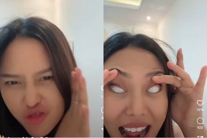 Lucu banget saat buat video dengan suara syahrini
