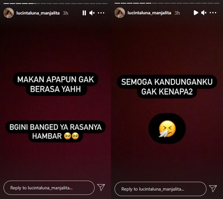 Diduga Kena Covid-19, Lucinta Luna Khawatirkan Kandungan