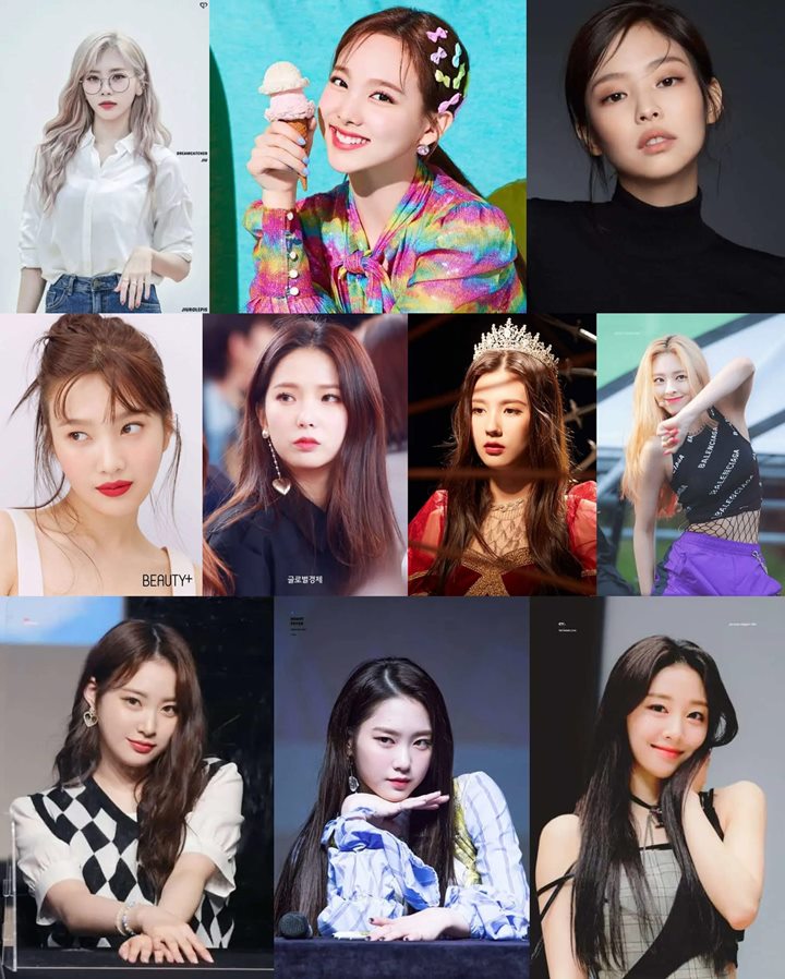Idol K-Pop Tercantik Hasil Voting Forbes Korea
