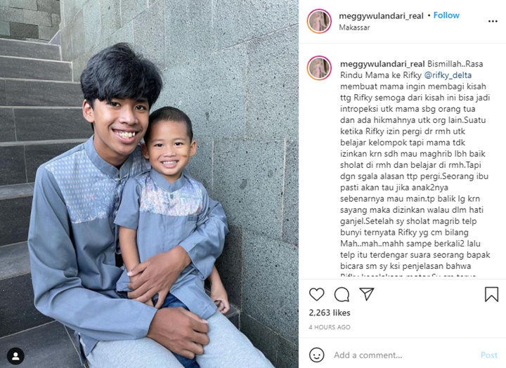 Putra Meggy Wulandari dan Kiwil Alami Kecelakaan Tragis, Motor Menabrak Tiang Listrik