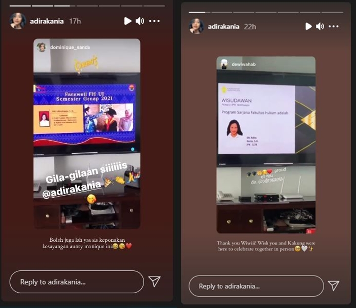 Di Tengah Kabar Cerai Aldi Bragi, Putrinya dengan Ikke Nurjanah Sandang Gelar Lulusan Terbaik FH UI