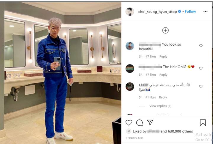 Foto \'Normal\' T.O.P BIGBANG Pamer Rambut Baru, Fans Yakini Sedang Bersiap Comeback