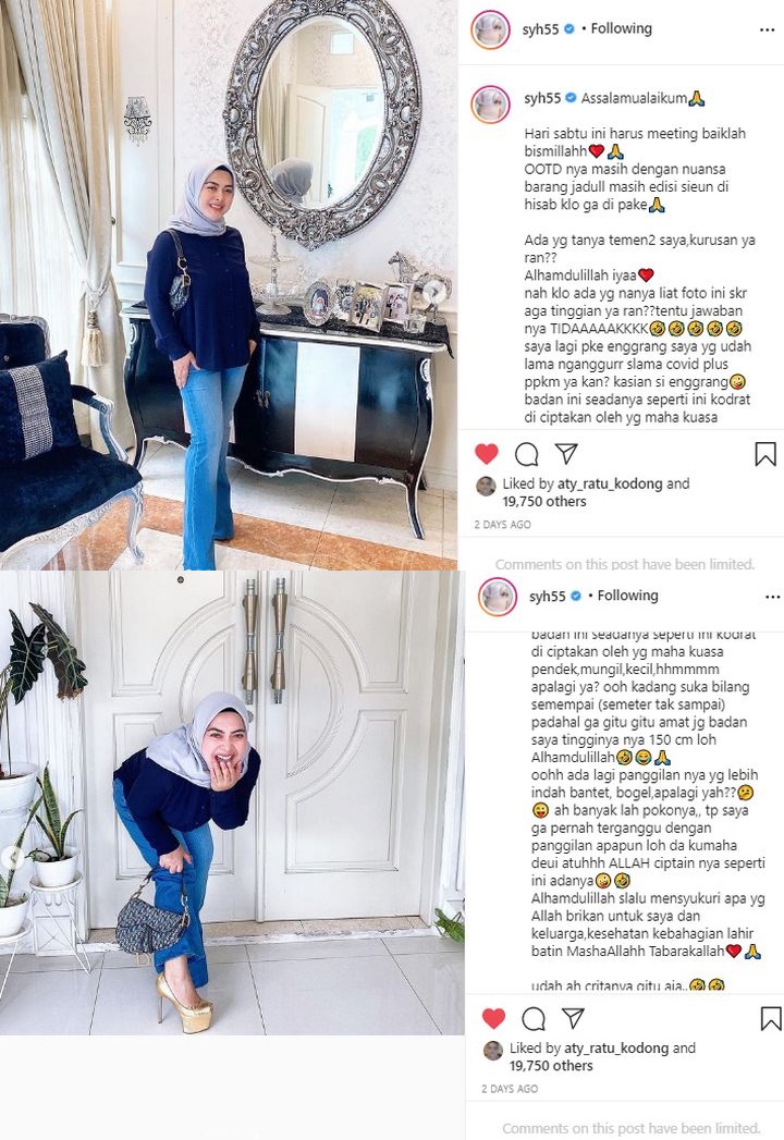 Sepatu Hak Tinggi Adik Syahrini