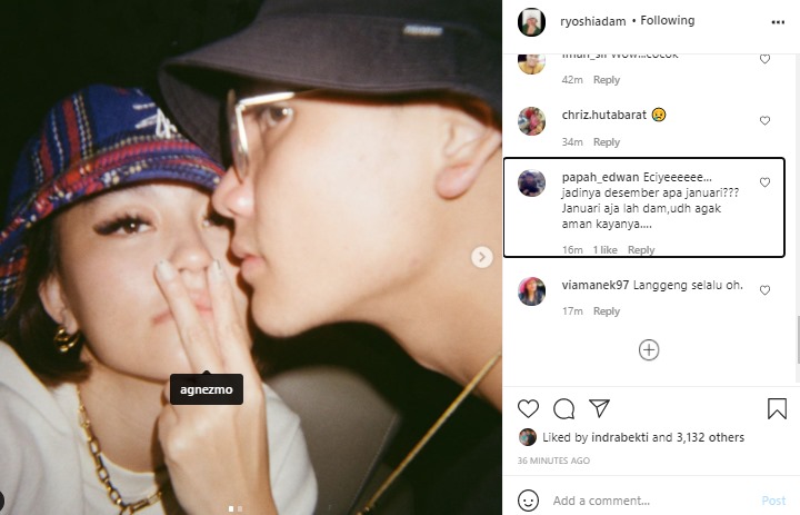 Adam Rosyadi Ungkap Cinta ke Agnez Mo, Bakal Nikah Januari?