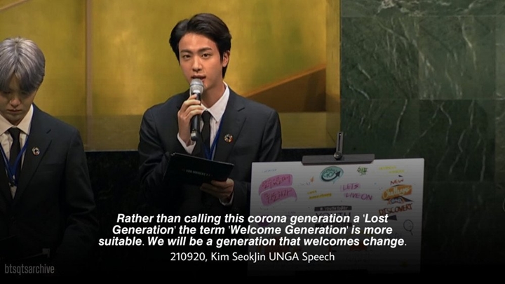 Pidato Jin BTS di Sidang Umum PBB Paling Disorot Karena Dampak Besarnya 1