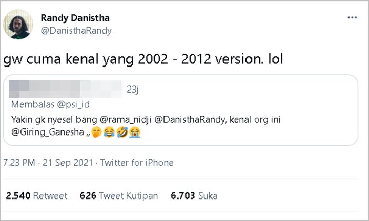 Disinggung Soal Giring Ganesha yang Tengah Jadi Sorotan, Randy Nidji Buat Pengakuan Begini