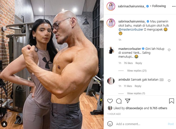 Jarang Pamer Kemesraan, Deddy Corbuzier Panggil Sabrina Chairunnisa \'Yank\' Bikin Heboh