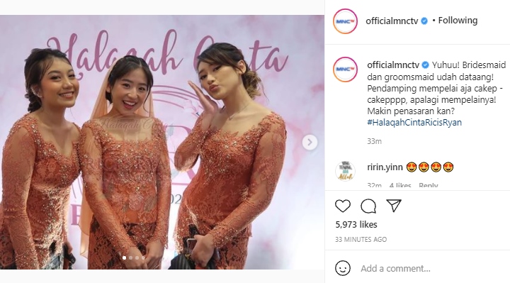 Busana Bridesmaid Ria Ricis Disorot, Haruka Nakagawa Pakai Kebaya Bikin Pangling