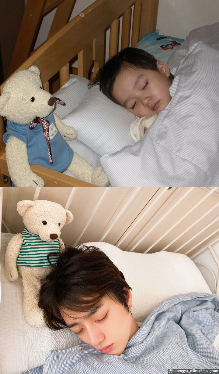 Boemgyu tidur ganteng  