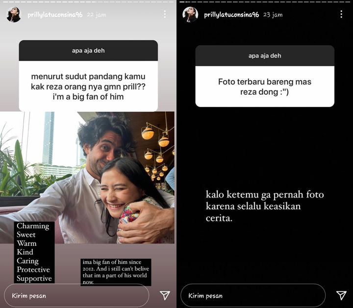 Kelewat Bikin Baper Hingga Sempat Dijodohkan, Sosok Reza Rahadian di Mata Prilly Latuconsina Terkuak