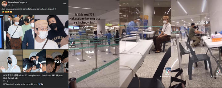 Fans Filipina Berpapasan dengan BTS di Bandara Incheon