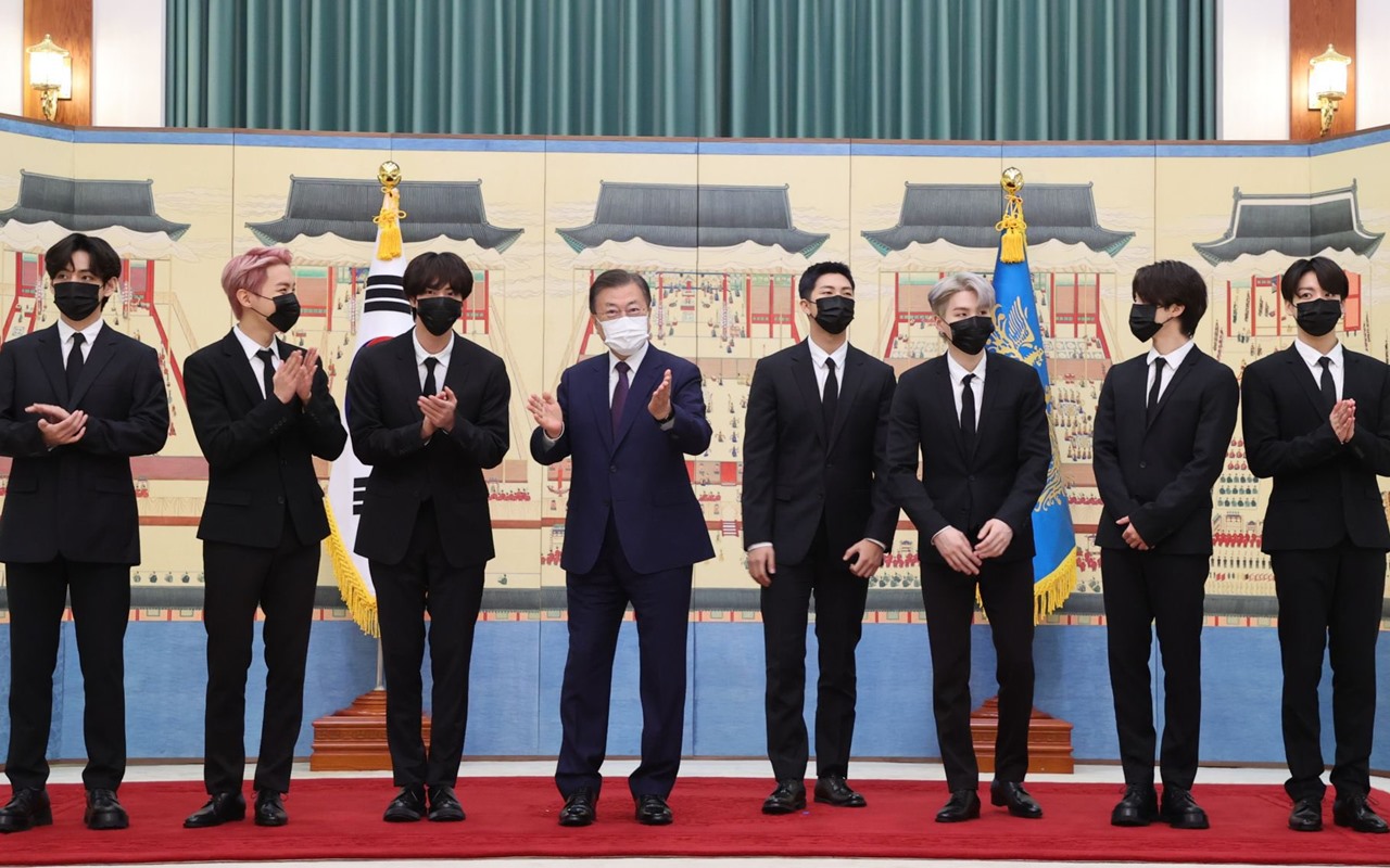 South Korean President Says BTS's Words Are More Influential Than His Own Speech
