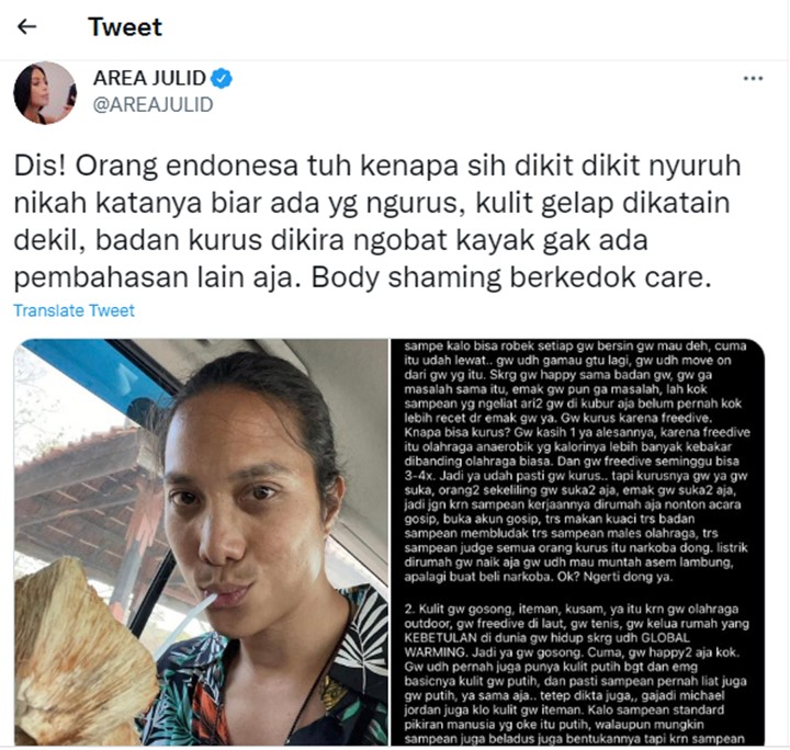 Usai Curhat Kena Body Shaming, Kini Dikta Banjir Dukungan Hingga Namanya Jadi Trending Twitter