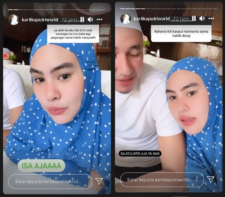 Kata Kartika Putri Usai Kemesraan dengan Suami di Acara Ria Ricis Disorot, Hingga Rahasia Harmonis