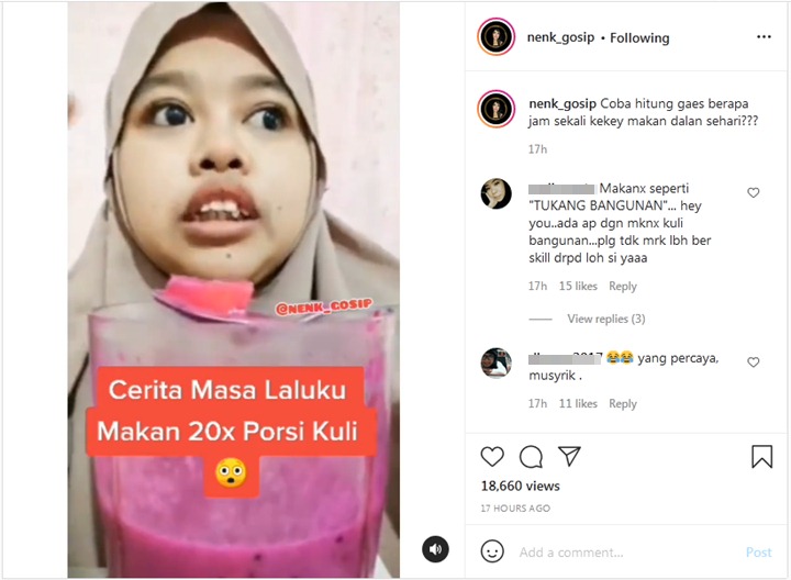 Kekeyi Ngaku Sempat Punya Kebiasaan Makan Sampai 20 Kali dengan Porsi Tak Wajar, Panen Cibiran