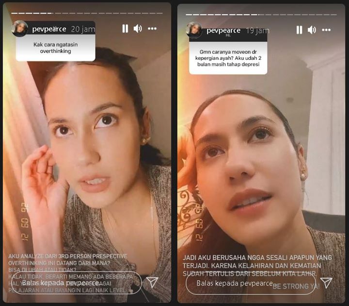 Pevita Pearce Beber Tips Hadapi Overthinking Hingga Cara Move On dari Kesedihan Kepergian Sang Ayah