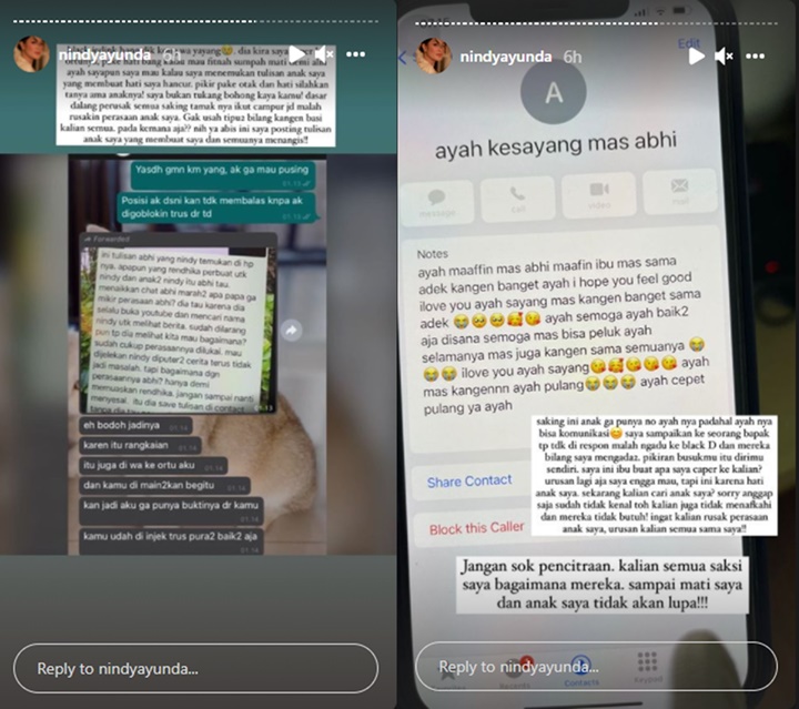 Anak Dikira Benci, Nindy Ayunda Beber Surat Menyayat Hati Sang Putra Untuk Askara