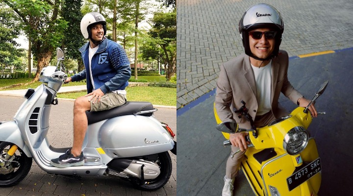 Potret bareng vespa