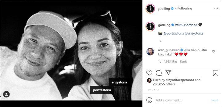 Gading Marten Bikin Heboh Pamer Foto Bareng Enzy Storia, Ivan Gunawan Siap Buatkan Baju Nikah