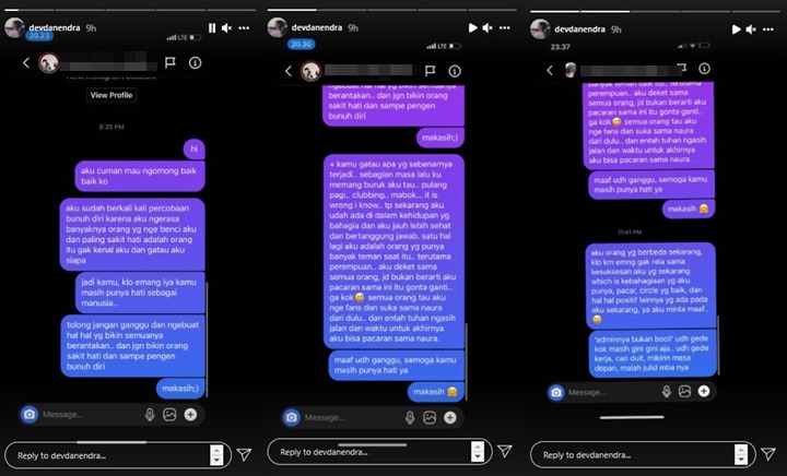 Devano Danendra Kirim Pesan ke Haters, Kembali Bahas Upaya Bunuh Diri