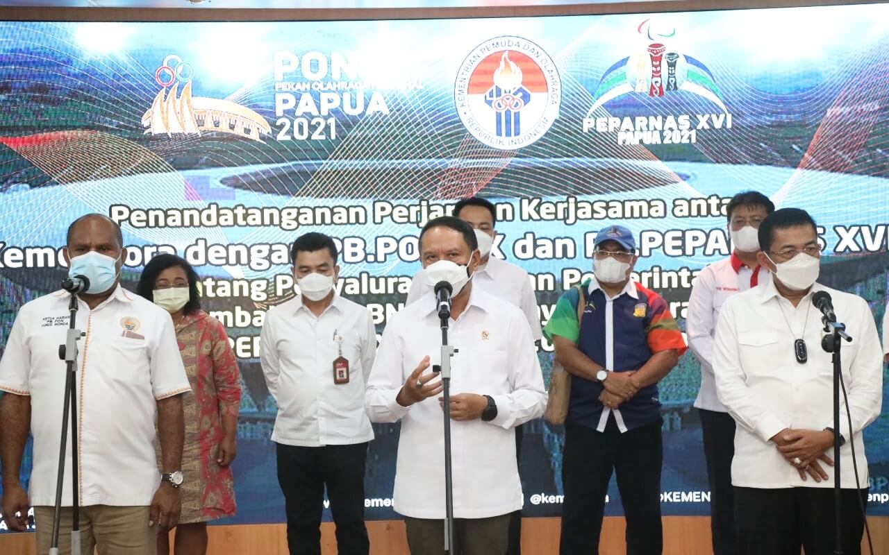 Penjelasan Kemenpora Soal Dana Tambahan Rp 831 Miliar Untuk PON XX dan Peparnas XVI Papua