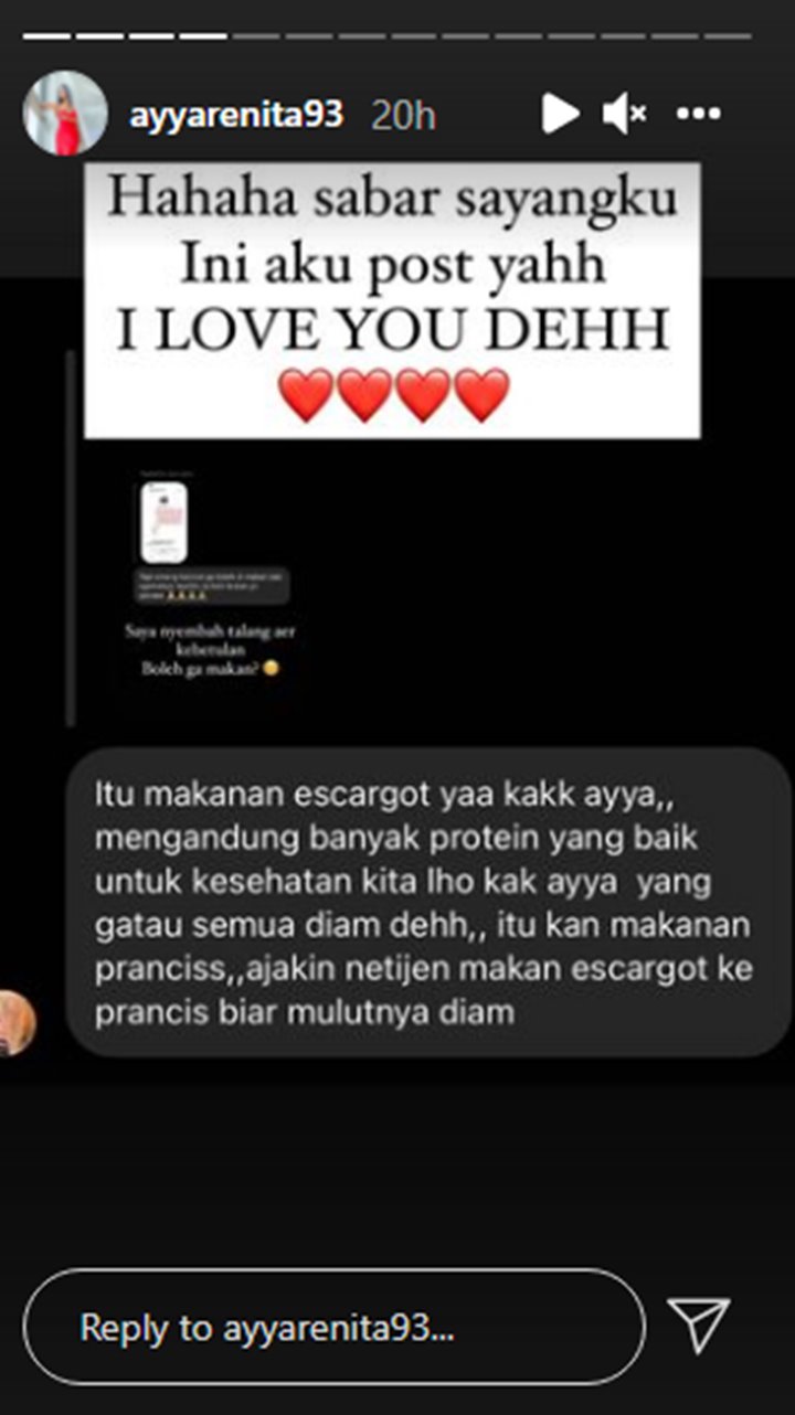 Dinilai Ngegas Balas Komentar Netizen, Ayya Renita Malah Ngakak Saat Disumpahi Bakal Pengangguran