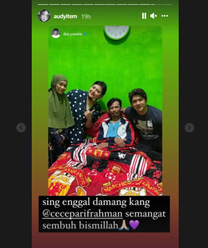 Dijenguk Iko Uwais Dkk, Kondisi Aktor Laga Cecep Arif Rahman Terbaring Sakit di Rumah