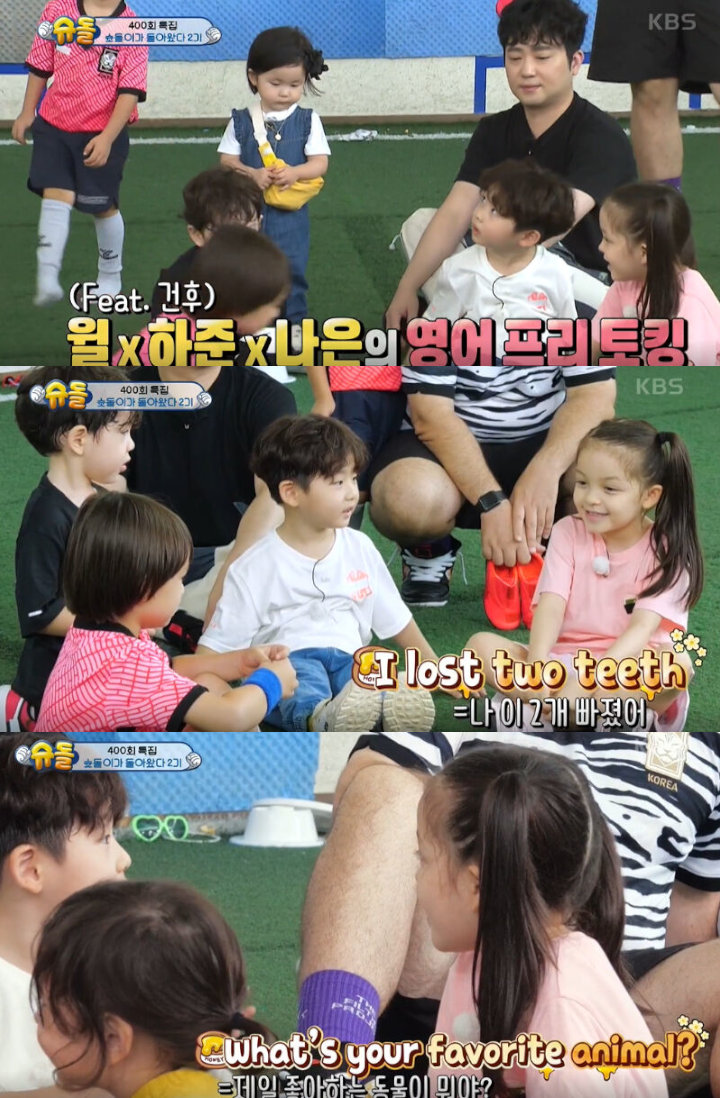 Sikap Perhatian Naeun \'Superman is Back\' ke William dkk Saat Ngobrol Pakai Bahasa Inggris