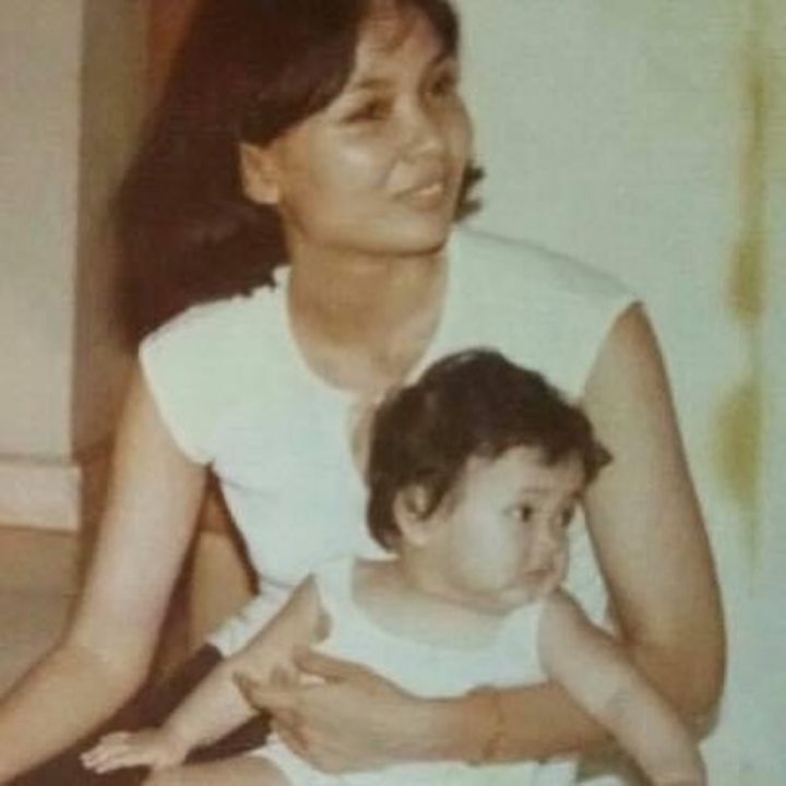 Potret lawas bareng ibu