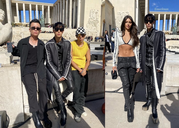 Keren Abis, Mark GOT7 Tampil Berani Pakai High Heels di Paris Fashion Week 2