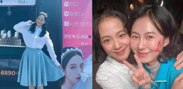 Foto Kinclong Jisoo BLACKPINK di Lokasi Syuting \'Snowdrop\' Curi Perhatian Publik