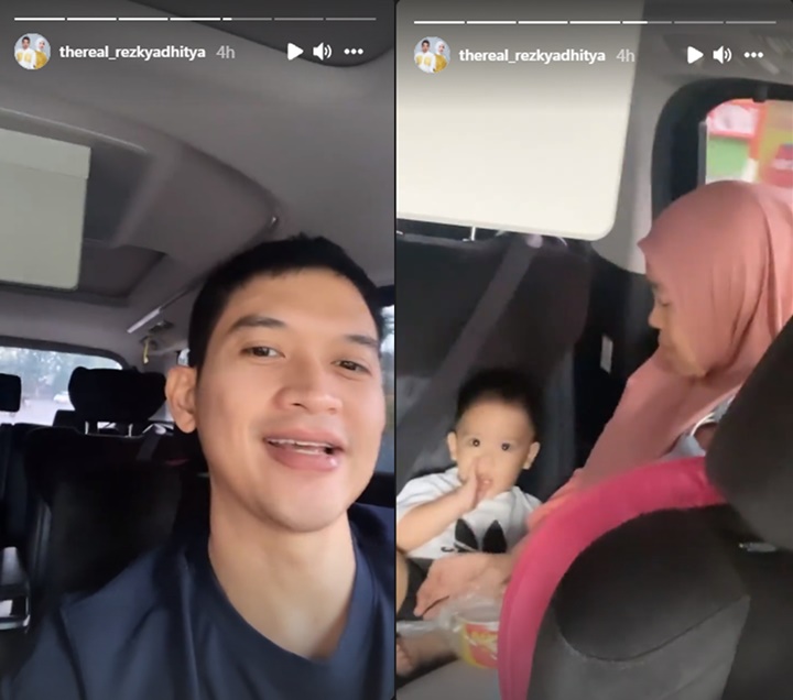 Rezky Aditya Sampai Bawa Anak ke Lokasi Syuting, Citra Kirana Kemana?